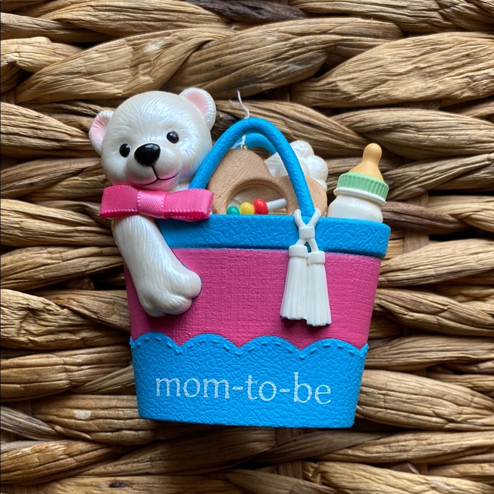 Mom-to-Be Bear Ornament